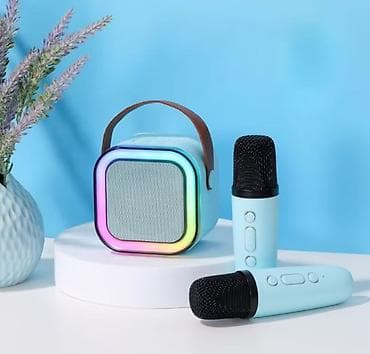 oyuncaq ayi type 0: 👍Super ses effeqtli karoke Kalonka mikrafon. ✔2 Mikrafonu var. ✔️Güclü — 1