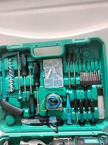 makita drel: İşlənmiş Drel dəsti, ədəd: 50, Drel-şurupaçan, 220 W qədər — 3