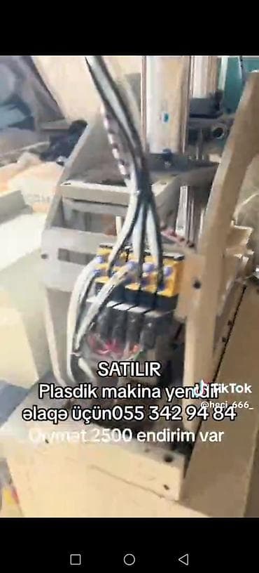 kreditle generator satisi: Plastik istehsalı üçün avtomatik maşın - İstehsalat xəttləri və — 1