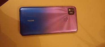 Tecno Pop 4, 32 GB, rəng - Bənövşəyi, Qırıq, Sensor, Barmaq izi
