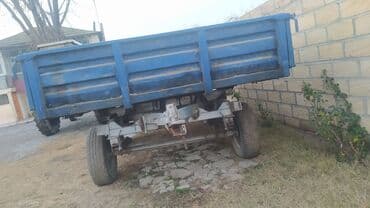 koməkci qoşqular: Kənd təsərrüfatı və yük daşıma üçün ikioxlu traktor qoşqusu - — 6