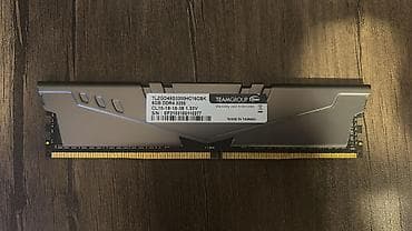 pc gaming: Operativ yaddaş (RAM) Team Group, 8 GB, 3200 Mhz, DDR4, PC üçün, İşlənmiş — 2