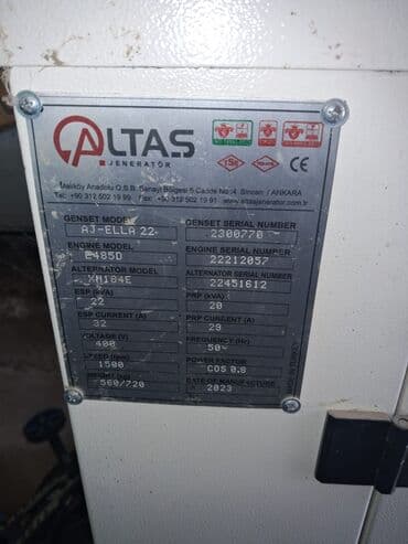 купить окно пластиковое бу: Altas Jeneratör – səssiz kabinli dizel generator yem üydən və ot üydən — 5