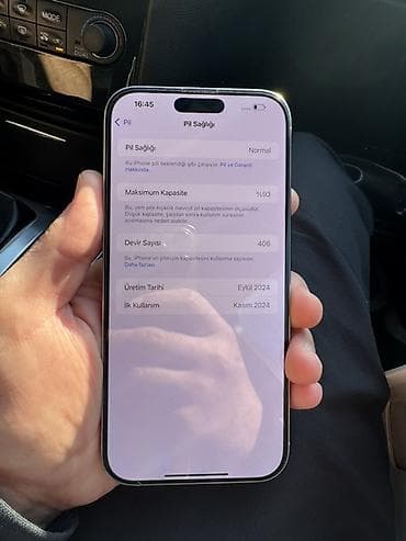 yığılma iphone: IPhone 16 Pro Max, 256 GB, Ağ, Face ID — 4