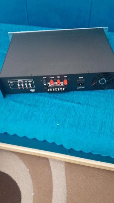 gucləndirici: KACAUDIO PA-5500USBD – peşəkar publika adress sistemi üçün — 2