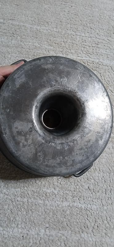 vesiqe qabi: Alüminium “xəmirağacı” tipli qaz peçi üçün bişirmə qabı - Material — 2