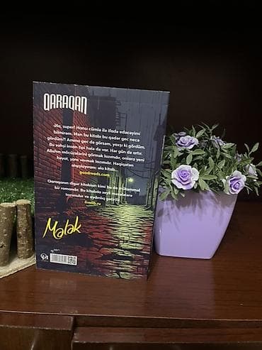 Художественная литература: Məhsul: Qaraqan – “Mələk” (psixoloji triller), bədii kitab — 2