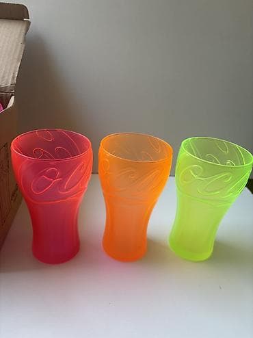 Stəkanlar, rəng - Narıncı, Şüşə, 6 ədədli dəst, 500 ml — 3