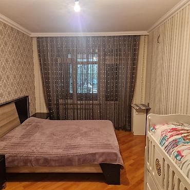 Uzunmüddətli icarəyə verilir 3 otaqlı, tam təchiz olunmuş mənzil