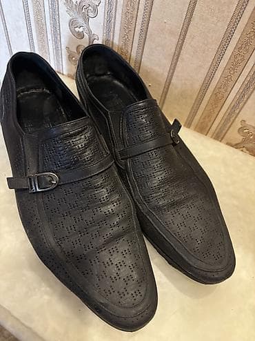 Туфли: 1.Чистая кожа.Temiz deri.OriqinalHuqo Boss за 40 ман.Только реальные — 2