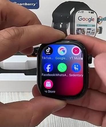 13 pro max 2 ci el: Smartbarry ağıllı saat - Toxunma ekranlı, kvadrat korpuslu ağıllı — 2