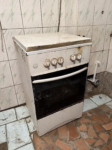 Qaz sobası Ayrıca dayanan, 4 gözlü