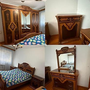 yatag taxti: İkinəfərlik çarpayı, Dolab, Termo, İşlənmiş — 1