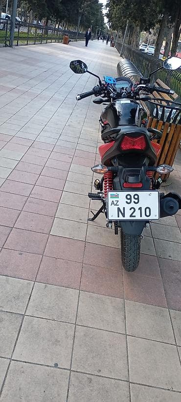 haojue: . moto cox seliqeli surulub cemi 1800km.yol gedib qaraj seraitinde — 6