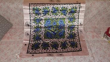 Döşək üzləri: Məhsul: Çiçək naxışlı yaylıq/şal dəsti - Parça: müxtəlif toxumalar – — 7