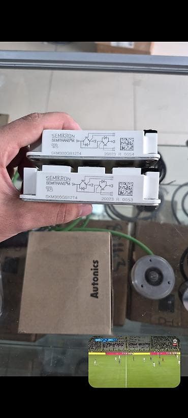 berde masin: SEMIKRON SEMITRANS M güc modulu – SKM300GB12T4 - Növ: IGBT güc modulu — 1