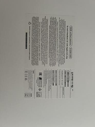 ssd: Apple MacBook Air 15" – M3. Tecili satilir! Tezedi!! Ideal — 4