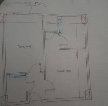 квартиры в баку снять: 2 комнаты, Новостройка, 47 м² — 11