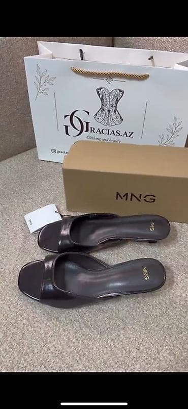 patchi шоколад цены: Mango qadın mules – minimalistik, zərif dizayn - Brend: Mango (1:1) — 1