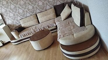 Künc divan dəsti ölcu 3/2 - Modern dizaynlı L formalı künc divan — 1
