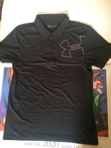 Костюмы: Мужское поло, Under Armour, M, цвет - Черный — 3