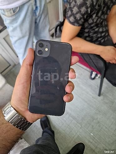 komputer windows 7: IPhone 11, 128 GB, Black Titanium, Face ID — 1