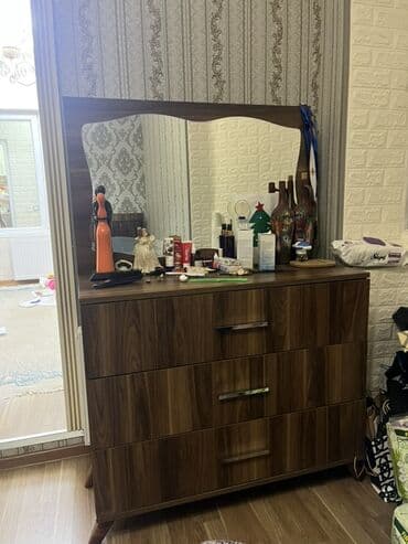 мебель в стиле лофт: İkinəfərlik çarpayı, Dolab — 5