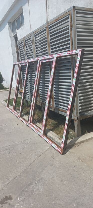 купить бу пластиковые окна: Plastik antrasit grey pəncərələr. Kəyfi̇yətli̇. Sərfəli̇ — 8