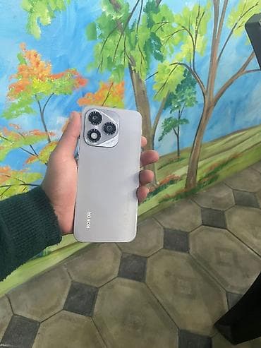 Honor 400 Lite, 256 GB, rəng - Boz, Zəmanət, Barmaq izi, İki sim kartlı