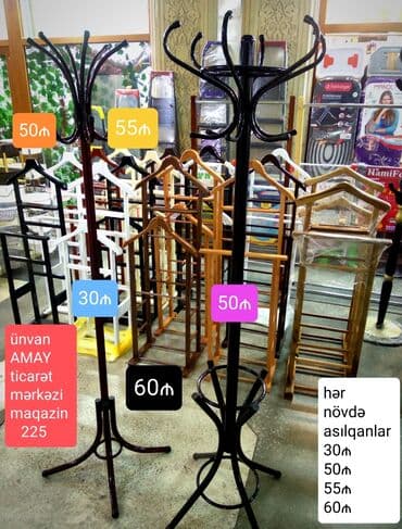 Информатика: Asılqanlar paltar asmaq üçün. 30 manatdan başlayan qiymətlərlə ünvan — 1