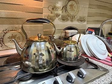 Çay dəsti, rəng - Gümüşü, Metal lalafo.az -da Çay dəsti, rəng - Gümüşü, Metal