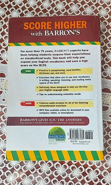 Məhsul: Barron’s – Essential Words for the IELTS (3rd Edition), Dr — 2