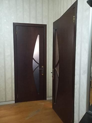 plasdik qaplar: 3 eded qapi 90nin 230a 1 ededi 80manat Temiz taxta unvan Ehmedli — 1