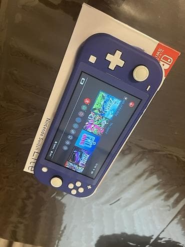 nintendo switch τσιπαρισμα: Nintendo Switch Lite –navy blue rəngdə əl konsolu - Yalnız portativ — 2
