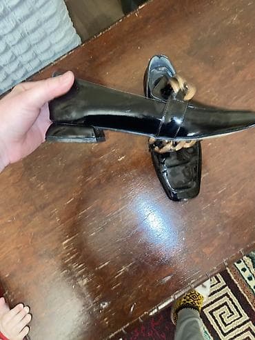 makasin ayaqqabi: Ölçü: 38, rəng - Qara, İşlənmiş — 5