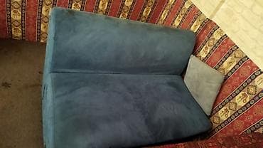 Mavi rəngdə modul tipli yumşaq oturacaqlar dəsti - Təyinat: kafe — 2