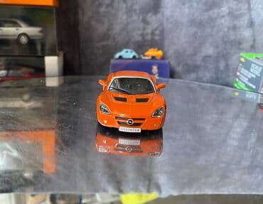 metbex tavan modelleri: Коллекционная модель Opel Speedster orange 2000 DeAgostini Art  — 3