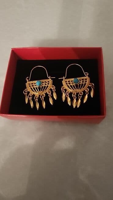 sirqalar qizil: Gizil suyuna salinmis sirga,garalmir, Turkiyeden alinib tezedir — 1