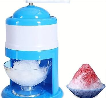 Оборудование для ресторанов, кафе: Manuel qar buzlağı (shaved ice) aparatı - İstifadə sahəsi: evdə — 1