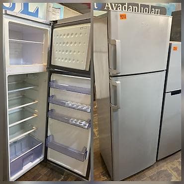 Soyuducular: 2 qapılı Beko Soyuducu Satılır, rəng - Gümüşü — 1