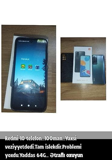 Redmi 10, 64 GB lalafo.az -da Redmi 10, 64 GB