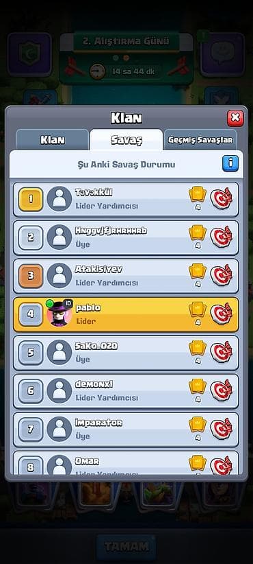 maşn oyunu: CLAS ROYALE HESABI — 9