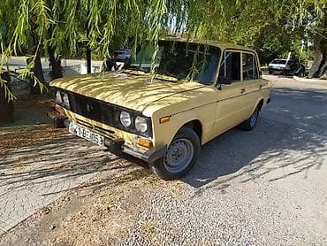 Avtomobil satışı: VAZ 2106, sarı rəng, sedan kuzov. Xüsusiyyətlər: - Arxa ötürücülü — 5