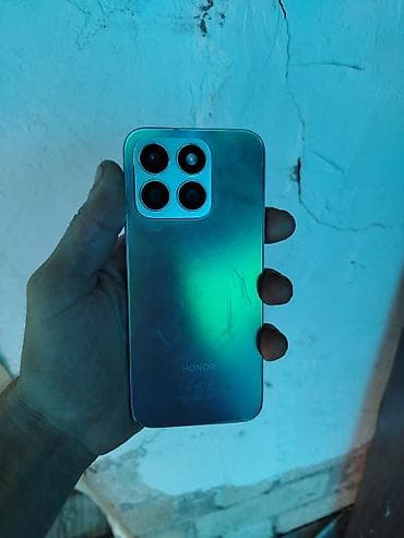 telefon qabı: Honor X8b, 256 GB, rəng - Gümüşü, Barmaq izi — 2
