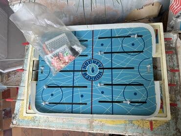 всепогодный теннисный стол: Məhsul: SSSR Stolüstü “Hockey” oyunu (mexaniki çubuqlarla idarə — 2