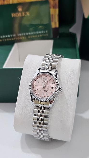 Другие комплектующие: Новый, Наручные часы, Rolex, цвет - Розовый — 2