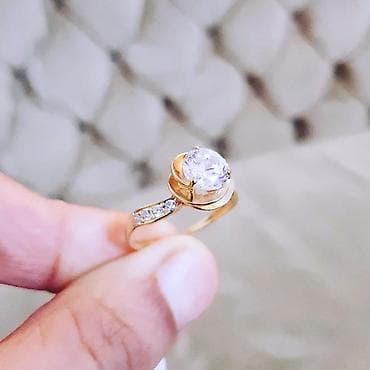 uzukler: Toy, Üzük, Sarı qızıl, 585 Əyar — 2