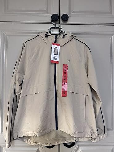 2021 kurtkalar: Qadın üçün kapüşonlu yüngül jaket - Rəng: açıq qəhvəyi (brown) - Ön — 5