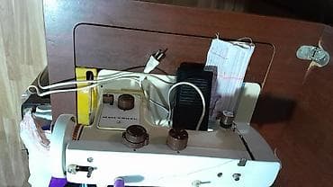 Tikiş maşınları: Elektrik tikiş maşını – pedallı idarəetmə və quraşdırılmış stol tiplı — 1