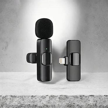 bluetooth qulaqliq: Lightning konnektorlu simsiz yaka mikrofonu seti Çatdırılma Expargo — 1